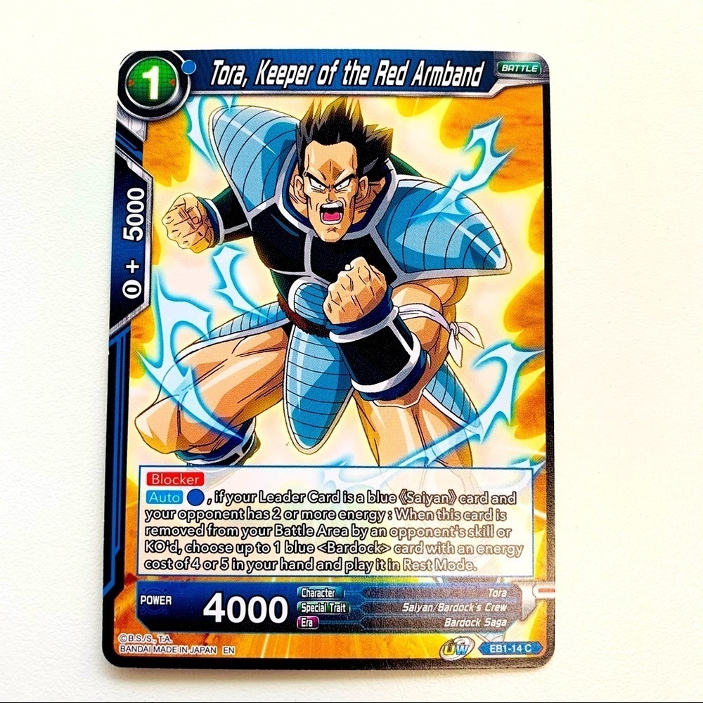 Tora, Keeper Of The‎ Red Armband, Dragon Ball Super Card